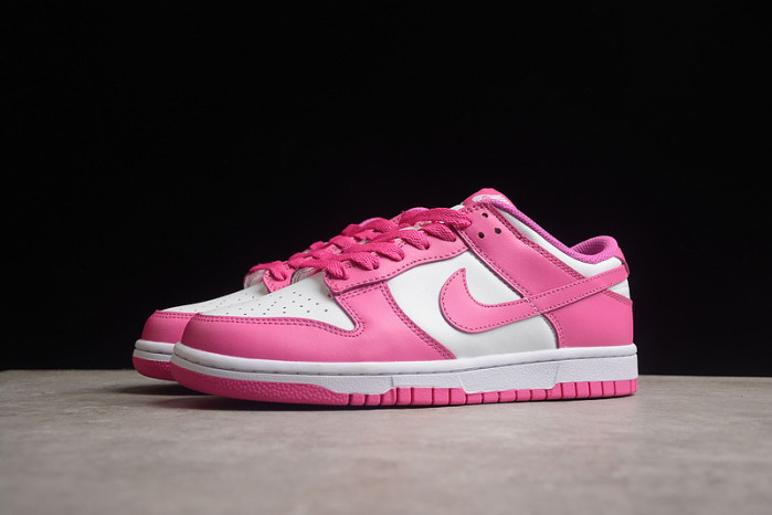 nike dunk low gs “active fuchsia  fj0704-100