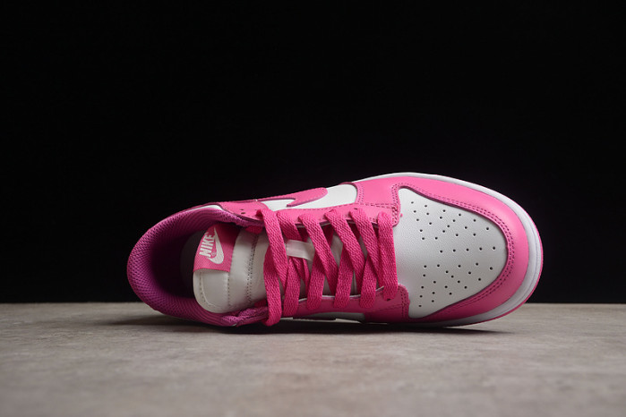 nike dunk low gs “active fuchsia  fj0704-100