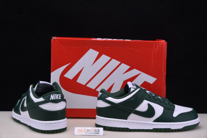 nike dunk low michigan state dd1391-101
