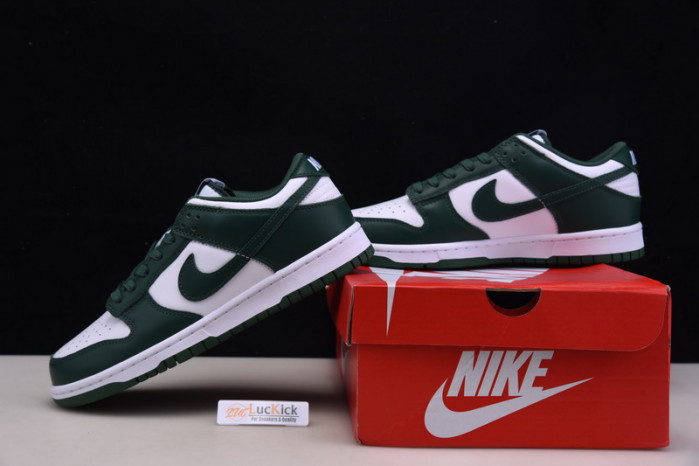 nike dunk low michigan state dd1391-101