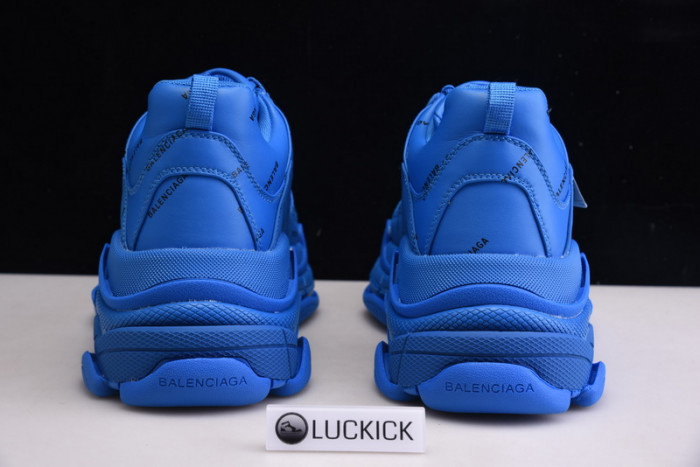 BALENGA TRIPLE-S SNEAKER BULE LETTERS 536737 W06E2 0848