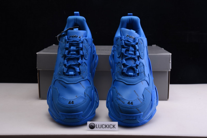 BALENGA TRIPLE-S SNEAKER BULE LETTERS 536737 W06E2 0848