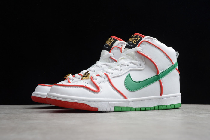 paul rodriguez x nike sb dunk high  ct6680-100