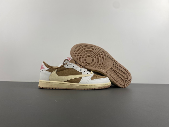travis scott x air jordan 1 low og  dm7866-106