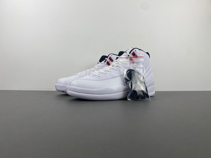 JORDAN 12 White flame red ''Twist'' CT8013-106