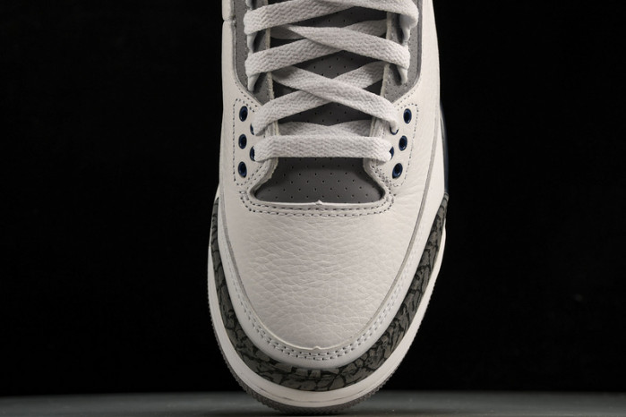 Air Jordan 3 Retro ”White Midnight Navy“ CT8532-140