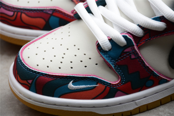 nike sb dunk low pro parra abstract art  dh7695-600